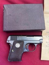 COLT 1908 VEST POCKET PISTOL 25ACP WITH BOX - 1 of 20