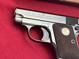 COLT 1908 VEST POCKET PISTOL 25ACP WITH BOX - 11 of 20