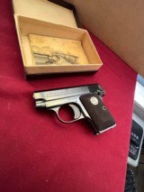 COLT 1908 VEST POCKET PISTOL 25ACP WITH BOX - 10 of 20