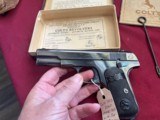 COLT MODEL 1903 SEMI AUTO PISTOL 32ACP MADE 1907 - 6 of 24