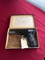 COLT MODEL 1903 SEMI AUTO PISTOL 32ACP MADE 1907 - 24 of 24