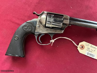 COLT SINGLE ACTION ( BISLEY MODEL ) REVOLVER 38 W.C.F. 5 1/2