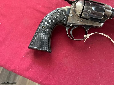 COLT SINGLE ACTION ( BISLEY MODEL ) REVOLVER 38 W.C.F. 5 1/2