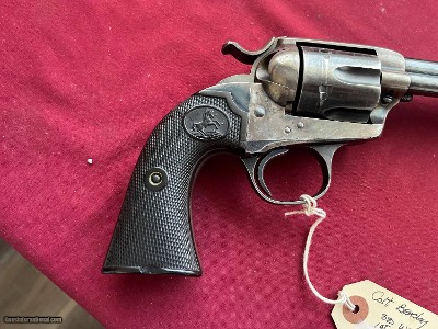 COLT SINGLE ACTION ( BISLEY MODEL ) REVOLVER 38 W.C.F. 5 1/2