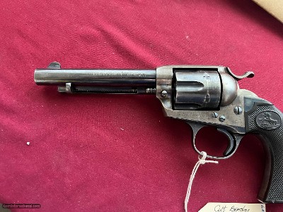 COLT SINGLE ACTION ( BISLEY MODEL ) REVOLVER 38 W.C.F. 5 1/2