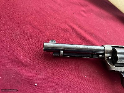 COLT SINGLE ACTION ( BISLEY MODEL ) REVOLVER 38 W.C.F. 5 1/2