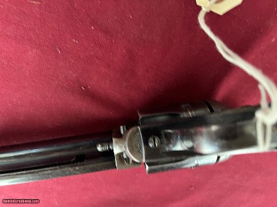 COLT SINGLE ACTION ( BISLEY MODEL ) REVOLVER 38 W.C.F. 5 1/2