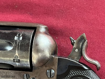 COLT SINGLE ACTION ( BISLEY MODEL ) REVOLVER 38 W.C.F. 5 1/2