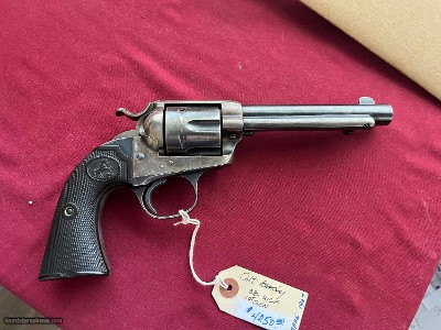 COLT SINGLE ACTION ( BISLEY MODEL ) REVOLVER 38 W.C.F. 5 1/2