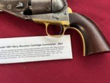 COLT MODEL 1861 NAVY REVOLVER CARTRIDGE CONVERSION .38 CF - 10 of 25