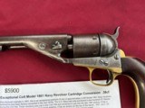 COLT MODEL 1861 NAVY REVOLVER CARTRIDGE CONVERSION .38 CF - 8 of 25