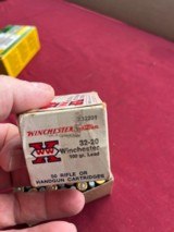 WINCHESTER AMMO 32-20 ( 50 ROUNDS ) 100 GR. LEAD - 2 of 2
