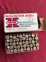 WINCHESTER AMMO 32-20 ( 50 ROUNDS ) 100 GR. LEAD - 1 of 2