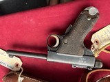 JAPANESE MILITARY PAPA NAMBU SEMI AUTO PISTOL W/ HOLSTER - 8 of 23