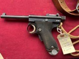 JAPANESE MILITARY PAPA NAMBU SEMI AUTO PISTOL W/ HOLSTER - 3 of 23