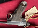 JAPANESE MILITARY PAPA NAMBU SEMI AUTO PISTOL W/ HOLSTER - 10 of 23