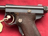 RARE - JAPANESE BABY NAMBU SEMI AUTO PISTOL W/ RARE HOLSTER - 6 of 23
