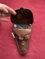 RARE - JAPANESE BABY NAMBU SEMI AUTO PISTOL W/ RARE HOLSTER - 18 of 23