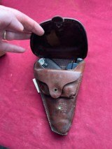 RARE - JAPANESE BABY NAMBU SEMI AUTO PISTOL W/ RARE HOLSTER - 19 of 23