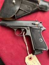 WWII GERMAN WATHER AC PP SEMI AUTO PISTOL 32ACP , HOLSTER + MAGAZINE - 6 of 18