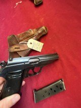 GERMAN WWII NAZI WALTHER PP SEMI AUTO PISTOL 32ACP - 4 of 14