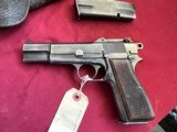 WWII FABRIQUE NATIONAL BROWNING NAZI HIGH POWER SEMI AUTO PISTOL 9MM - 10 of 23