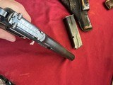 WWII FABRIQUE NATIONAL BROWNING NAZI HIGH POWER SEMI AUTO PISTOL 9MM - 13 of 23