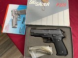 SIG SAUER P220 SEMI AUTO PISTOL 45 ACP W. GERMANY - 1 of 13