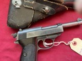 WALTHER WWII NAZI AC 43 SEMI AUTO PISTOL 9MM WITH DEAD HEAD HOLSTER - 3 of 22