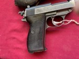 WALTHER WWII NAZI AC 43 SEMI AUTO PISTOL 9MM WITH DEAD HEAD HOLSTER - 4 of 22