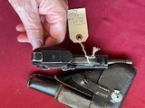 WALTHER WWII NAZI AC 43 SEMI AUTO PISTOL 9MM WITH DEAD HEAD HOLSTER - 14 of 22