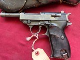 WALTHER WWII NAZI AC 43 SEMI AUTO PISTOL 9MM WITH DEAD HEAD HOLSTER - 2 of 22