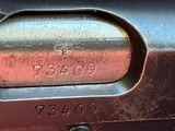 WWII NAZI BEGLIUM BROWNING HI POWER PISTOL 9MM - TANGENT REAR SIGHT - 17 of 25