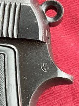BERETTA MODEL 1935 SEMI AUTO PISTOL 32ACP MADE IN 1944 - 7 of 21