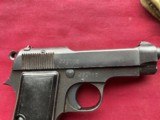 BERETTA MODEL 1935 SEMI AUTO PISTOL 32ACP MADE IN 1944 - 9 of 21