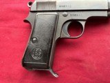 BERETTA MODEL 1935 SEMI AUTO PISTOL 32ACP MADE IN 1944 - 11 of 21