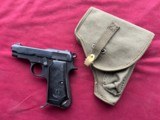 BERETTA MODEL 1935 SEMI AUTO PISTOL 32ACP MADE IN 1944 - 1 of 21