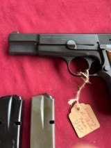 BELGIUM BROWNING HI POWER SEMI AUTO PISTOL 9MM - MADE 1979 - 4 of 13
