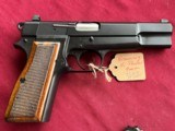 BELGIUM BROWNING HI POWER SEMI AUTO PISTOL 9MM - MADE 1979 - 1 of 13