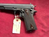 NORWEGIAN KONGSBERG MODEL 1914 SEMI AUTO MILITARY PISTOL 45ACP 1911 - 4 of 8