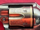 COLT SINGLE ACTION ARMY CUSTOM SHOP ENGRAVED 7 1/2