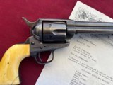 COLT SINGLE ACTION ARMY REVOLVER ETCHED PANNEL 