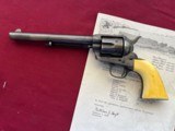 COLT SINGLE ACTION ARMY REVOLVER ETCHED PANNEL 