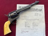 COLT SINGLE ACTION ARMY REVOLVER ETCHED PANNEL 