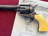 COLT SINGLE ACTION ARMY REVOLVER ETCHED PANNEL 