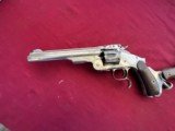 SMITH & WESSON 2ND MODEL 3 RUSSIAN REVOLVER WITH STOCK - 10 of 24