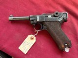 GERMAN WWII NAZI MAUSER P08 LUGER SEMI AUTO PISTOL 9MM DATED 1940 - 2 of 17