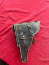 WWII GERMAN MILITARY LUGER P08 HOLSTER - 6 of 8