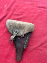 WWII GERMAN MILITARY LUGER P08 HOLSTER - 5 of 8
