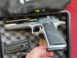 MAGNUM RESEARCH DESERT EAGLE CHROME FINISH 44 MAGNUM - 3 of 10